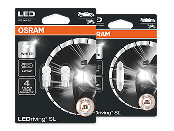 Osram LEDriving SL LED 3pcs Interior Light Upgrade - T5 T6 Panel