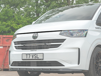 Vanstyle VW Transporter T7 2025- Gloss Black Upper Grille Accent
