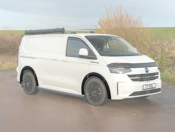 VW Transporter T7 25> SWB Black 12-Piece Wheel Arch Cover Set