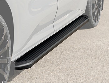 Rufford Side Steps - Black - Sprinter/Crafter LWB/XLWB