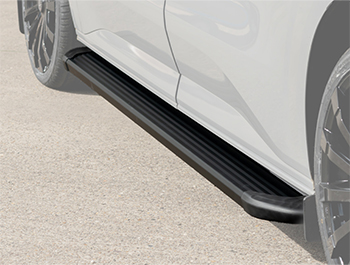 Rufford Side Steps - Black - Mercedes Sprinter 2018+ LWB/XLWB