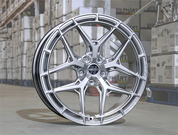 Wolfrace VanSpeed Phantom Royal Silver 20" 5x120 Wheels