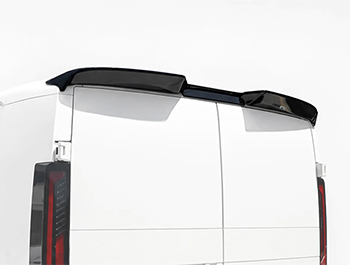 Gloss Black Roof Spoiler Kia PV5 Cargo 2025+ Barn Door