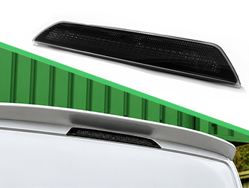 LED Smoked High Level Tailgate Brake Lamp Transit Custom 12-23