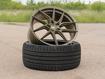 Calibre Verso 20" 5x120 Bronze Wheels & Tyres Bundle