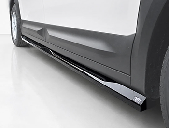 Gloss Black Side Skirt Extensions Kia PV5 2025+