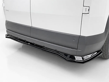 Gloss Black Rear Splitter Kia PV5 Cargo 2025+