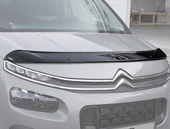Gloss Black Bonnet Deflector - Berlingo/Combo/Partner 18>24