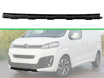 ABS Front Skid Plate Gloss Black - Dispatch Expert Vivaro 2016+