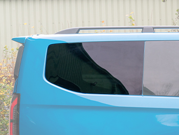 Ford Transit Custom Mk2 Drivers Side Rear 1/4 Blackout Glass SWB