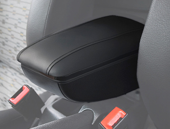 VW Caddy Mk4 2015-2020 Armrest  – Black Leatherette