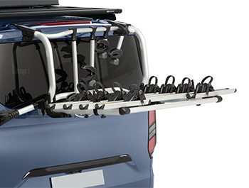 OEM Ford Transit Custom Foldable Tailgate 4 Bike Carrier/Struts