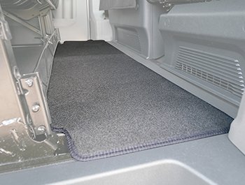Transit Custom 24> SWB Double Cab Rear Quality Carpet Mat