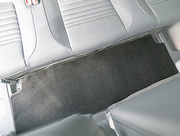 Transit Custom 24> SWB Double Cab Rear Luxury Carpet Mat