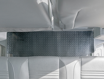 Transit Custom 24> SWB Double Cab Rear Rubber Carpet Mat