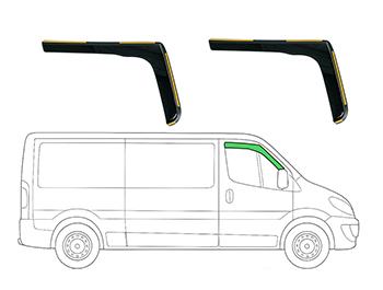 Side Window Deflectors – Ducato / Boxer / Jumper 3 2006>