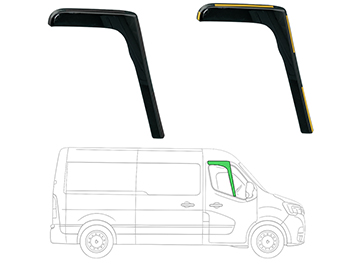 Side Window Deflectors – Master / Movano 2010-2024