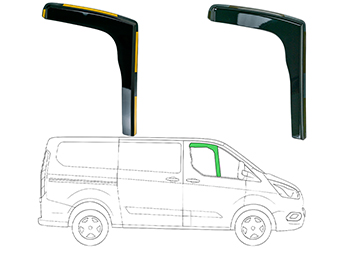Side Window Deflectors – Transit Custom Mk1 2013>2023