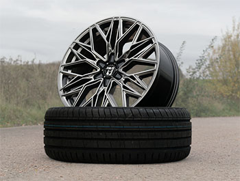 Wolfrace 71 Wolfsburg GT6 Racing Carbon 18" 6x120 Wheels & Tyres