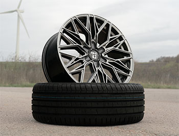 Wolfrace 71 Wolfsburg GT6 Racing Carbon 20" 6x120 Wheels & Tyres