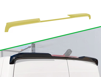 thumbnail interactive-video image 1 of Roof Extension / Door Spoiler Wing For VW Crafter MK2 2017+ – Boot Cover Tail Trim By ProTuning.Design 1 of 6