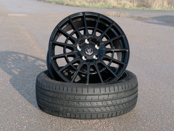 Wolfrace Turismo Super-T 5x120 20" Black VW T5/T6 Tyre Bundle