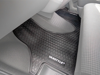 VW Transporter T6.1 All-Weather Premium Rubber Mat Set
