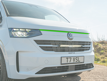 Vanstyle VW Transporter T7 2025- Green Upper Grille Accent Trim