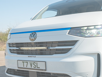 Vanstyle VW Transporter T7 2025- Blue Upper Grille Accent Trim