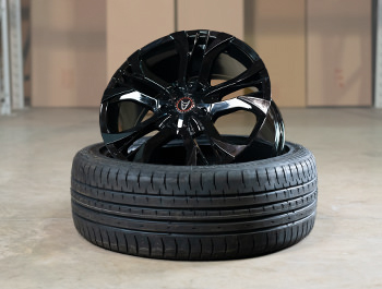 Assassin GT2 18" Gloss Black 6x120 Wheel And Tyre Bundle