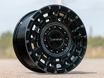Tomahawk Yakama 17x8 5x120 Alloy Wheels Satin Black/ Dark Tint