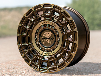 Tomahawk Yakama 17x8 5x120 Alloy Wheels Satin Bronze/Tint