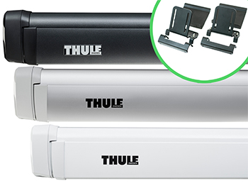 Thule 4200 Van Awning 2.6m/3.0m & Vamoose Rail Bracket Bundle