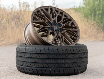 Wolfrace 71 GT6 Racing Bronze 18" Alloy Wheels & 255/45/18 Tyres