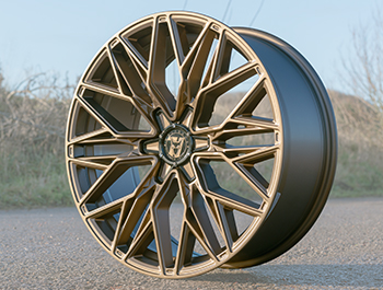 Wolfrace 71 Wolfsburg GT6 Racing Bronze 20 x 8.5" 6x120 Wheels