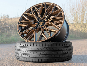 Wolfrace 71 Wolfsburg GT6 Racing Bronze 20" 6x120 Wheels & Tyres