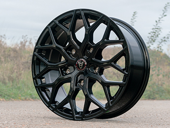 Wolfrace Urban Racer Road Edition Gloss Black 18" 5X160 Wheels
