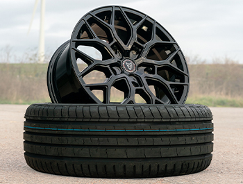 Wolfrace Urban Racer Road Edition Black 18" 5X160 Wheels & Tyres