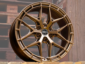 Wolfrace VanSpeed Vortex 20" Bronze Wheels - 6x120