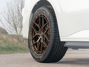 20" Wolfrace Vortex Bronze Wheels & Tyres - Custom MK2 / T7