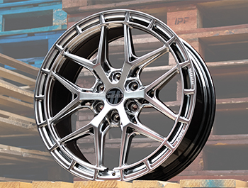 Wolfrace VanSpeed Vortex 20" Carbon Chrome Wheels - 6x120