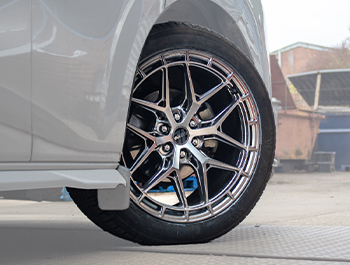 20" Wolfrace Vortex Carbon Chrome Wheels & Tyres - Custom / T7