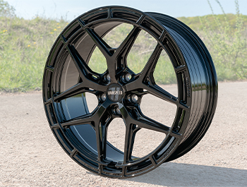 Wolfrace VanSpeed Phantom Gloss Black 20" 5x120 Wheels
