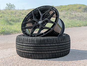 Wolfrace VanSpeed Phantom Gloss Black 20" 5x120 Wheels & Tyres