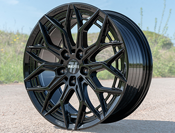 Wolfrace VanSpeed Maverick Gloss Black 18" 5x120 Wheels