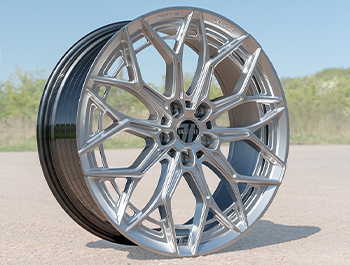 Wolfrace VanSpeed Maverick Royal Silver 20" 5x120 Wheels