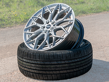 Wolfrace VanSpeed Maverick Royal Silver 20\" 5x120 Wheels & Tyres