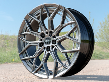 Wolfrace VanSpeed Maverick Carbon Chrome 20" 5x120 Wheels