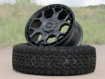 Wolfrace Black Wolf 1 Gunmetal 17" 5x120 1250kg Wheels & Tyres
