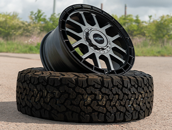 Wolfrace Black Wolf 4 Gunmetal 17" 5x120 Wheels & Tyres